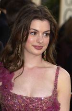 ANNE HATHAWAY at 60th Golden Globe Awards in Beverly Hills 01/19/2003