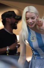 ANYA TAYLOR-JOY at FIFA World Cup Game USA vs Paraguay at SoFi Stadium in Inglewood 06/13/2026
