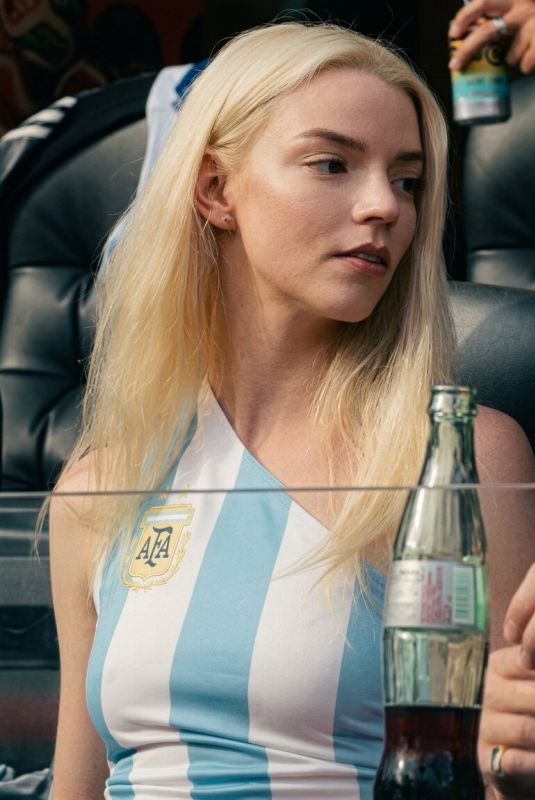 ANYA TAYLOR-JOY at FIFA World Cup Game USA vs Paraguay at SoFi Stadium in Inglewood 06/13/2026