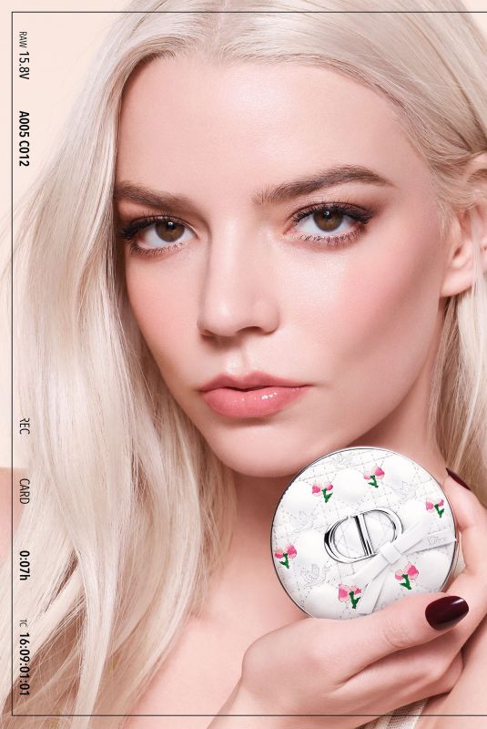 ANYA TAYLOR-JOY for Dior Forever Cushion Cases Campaign, June 2026