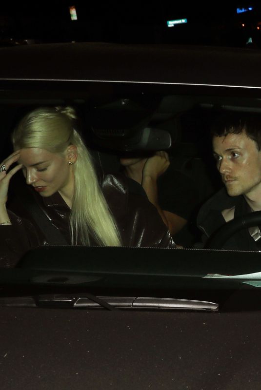 ANYA TAYLOR-JOY Night Out with Friends at Chateau Marmont in Los Angeles 06/13/2026