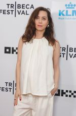 AUBREY PLAZA at The Accompanist Premiere at 25th Tribeca Festival in New York 06/04/2026