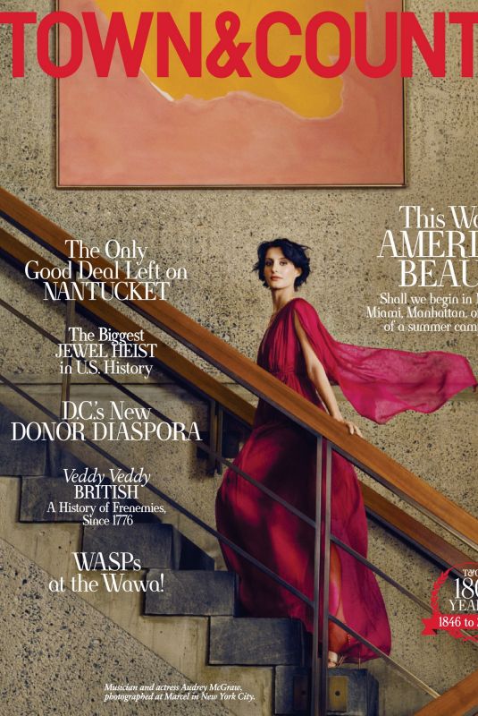 AUDREY MCGRAW in Town & Country USA, Summer 2026