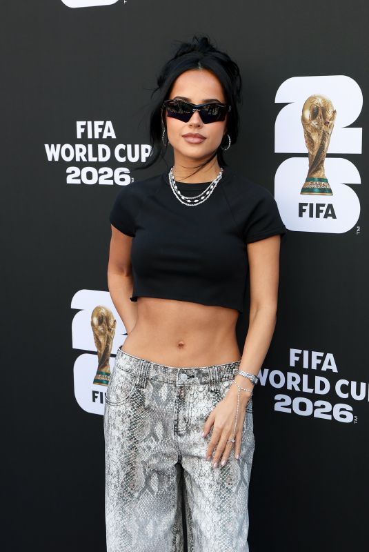 BECKY G Arrives at 2026 FIFA World Cup Game USA v Paraguay in Los Angeles 06/12/2026