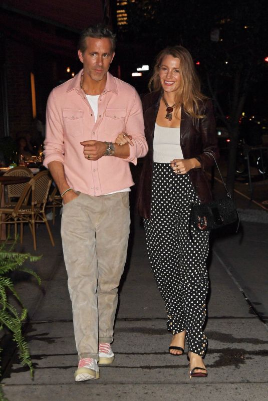 BLAKE LIVELY and Ryan Reynolds Out in New York City 06/09/2026