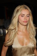 BROOKS NADER Departing a Date Night with Taron Egerton at Craig