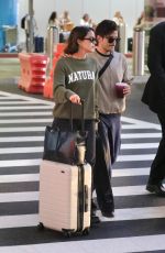 CAMILA MENDES and Rudy Mancuso Arrives at Airport in Los Angeles 06/15/2026