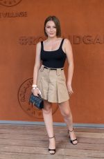 CARLA LAZZARI at French Tennis Open at Roland Garros in Paris 06/04/2026