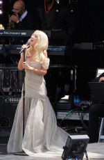CHRISTINA AGUILERA Performs at Grand Opening for Obama Presidential Center in Chicago 06/18/2026