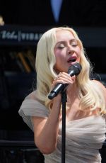 CHRISTINA AGUILERA Performs at Grand Opening for Obama Presidential Center in Chicago 06/18/2026