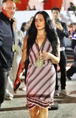 DEMI LOVATO Arrives at Ariana Grande