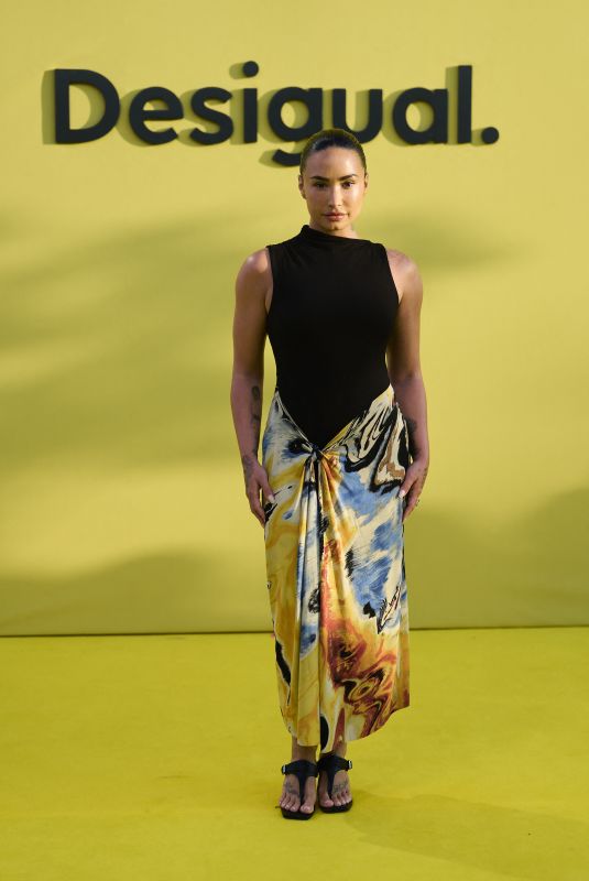 DEMI LOVATO at Desigual Vintage Collection Laucnh at The Farm in Ibiza 06/02/2026