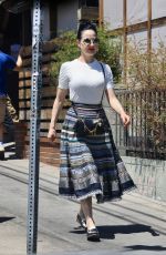 DITA VON TEESE Stopping at All Time for Lunch 05/31/2026
