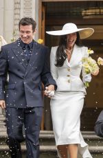 DUA LIPA and Callum Turner Are Married at Old Marylebone Town Hall in London 05/31/2026