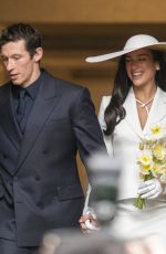 DUA LIPA and Callum Turner Are Married at Old Marylebone Town Hall in London 05/31/2026
