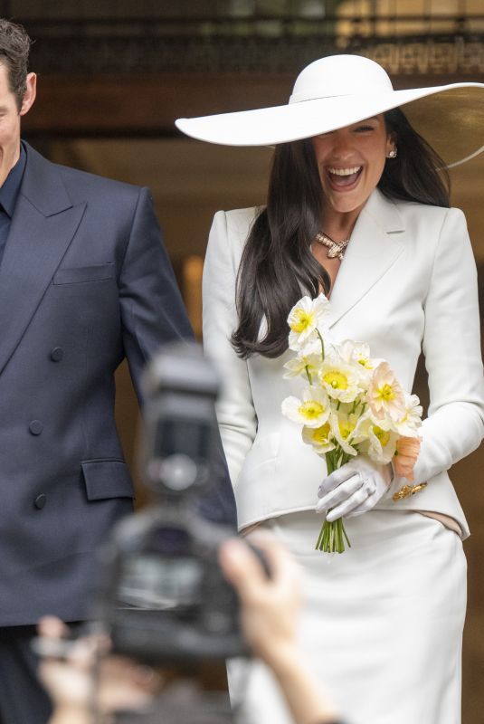 DUA LIPA and Callum Turner Are Married at Old Marylebone Town Hall in London 05/31/2026