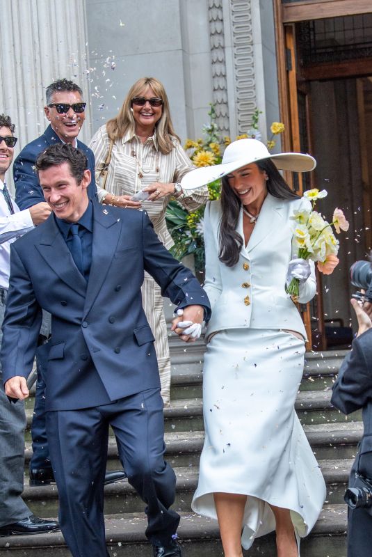 DUA LIPA and Callum Turner are Married in a Secret London Wedding at Old Marylebone Town Hall 05/31/2026