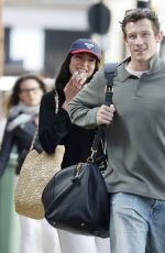 DUA LIPA and Callum Turner Arrives to Board a Sicily-bound Private Jet in London 06/03/2026