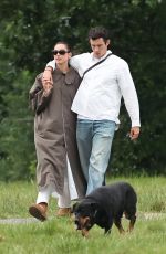 DUA LIPA and Callum Turner at a Low-key Dog Walk in London 06/01/2026