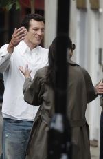 DUA LIPA and Callum Turner at a Low-key Dog Walk in London 06/01/2026