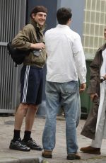 DUA LIPA and Callum Turner at a Low-key Dog Walk in London 06/01/2026