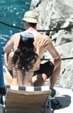 DUA LIPA and Callum Turner at Their Honeymoon at Amalfi Coast 06/15/2026