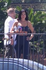 DUA LIPA and Callum Turner Out for a Workout Session at Hotel in Palermo 06/04/2026