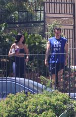 DUA LIPA and Callum Turner Out for a Workout Session at Hotel in Palermo 06/04/2026