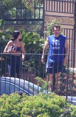DUA LIPA and Callum Turner Out for a Workout Session at Hotel in Palermo 06/04/2026