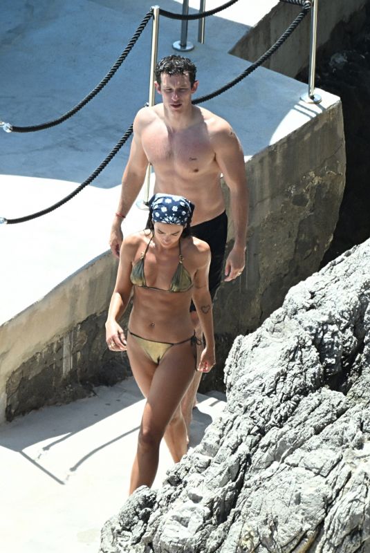 DUA LIPA in Bikini and Callum Turner in Taormina 06/11/2026