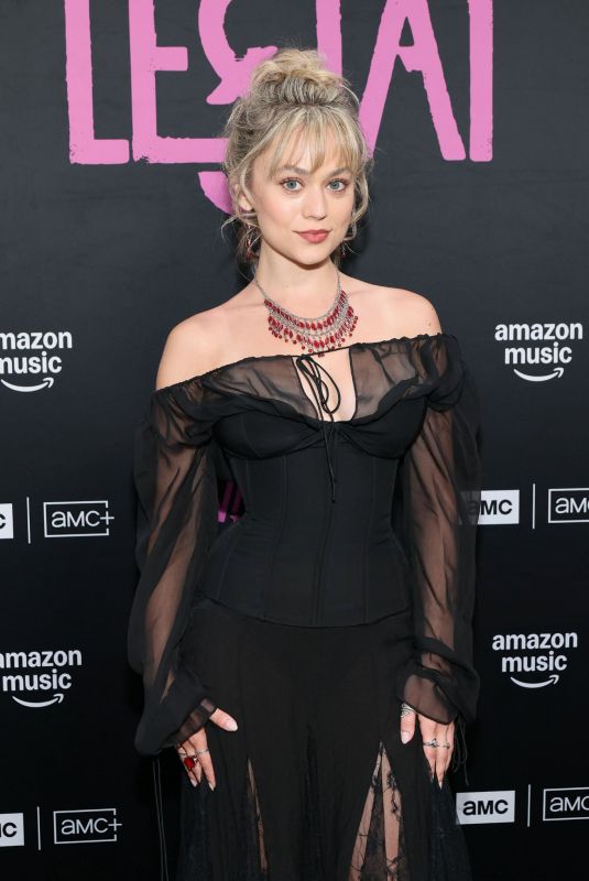 ELLA BALLENTINE at Live Premiere Event of AMC Present The Vampire Lestat: One Night Only in New York City 06/02/2026