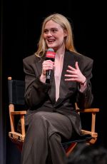 ELLE FANNING at SAG-AFTRA Foundation Conversations: Margo