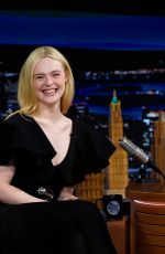 ELLE FANNING at Tonight Show Starring Jimmy Fallon 06/11/2026