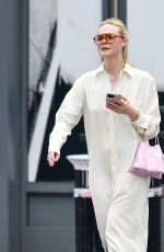 ELLE FANNING Out and About in New York City 06/12/2026