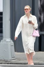ELLE FANNING Out and About in New York City 06/12/2026