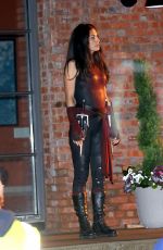 ELODIE YUNG on the Set of Daredevil: Born Again in Brooklyn in New York 06/23/2026