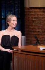 EMILY BLUNT at Late Night with Seth Meyers 06/10/2026