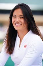 EMMA RADUCANU at a Media Sessions Ahead of 2026 Wimbledon Championships in London 06/28/2026