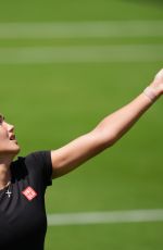 EMMA RADUCANU at a Practice Session Ahead of 2026 Wimbledon Championships in London 06/22/2026