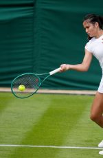 EMMA RADUCANU at a Practice Session Ahead of 2026 Wimbledon Championships in London 06/27/2026