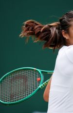 EMMA RADUCANU at a Practice Session Ahead of 2026 Wimbledon Championships in London 06/27/2026