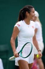 EMMA RADUCANU at a Practice Session Ahead of 2026 Wimbledon Championships in London 06/27/2026