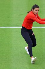 EMMA RADUCANU at a Practice Session Ahead of HSBC Championships in London 06/07/2026
