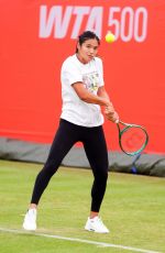 EMMA RADUCANU at a Practice Session Ahead of HSBC Championships in London 06/09/2026
