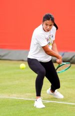 EMMA RADUCANU at a Practice Session Ahead of HSBC Championships in London 06/09/2026