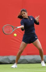 EMMA RADUCANU at Practice Session Prior to HSBC Championships in London 06/05/2026