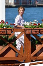 EMMA WATSON Out for Breakfast in Pajamas in Venice, June 2026