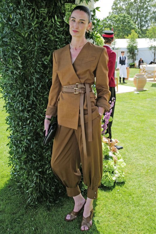 ERIN O’CONNOR at Cartier Queens Cup Polo 2026 at Guards Polo Club in Egham 06/14/2026