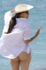 EVA LONGORIA in a White Bikini at a Beach in Marbella 06/25/2026