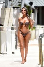 FARRAH ABRAHAM in a Leopard Print Bikini at a Pool in Texas 06/22/2026
